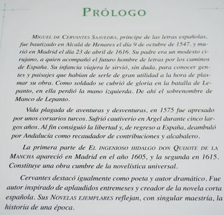Don Quijote de la Mancha de Miguel de Cervantes