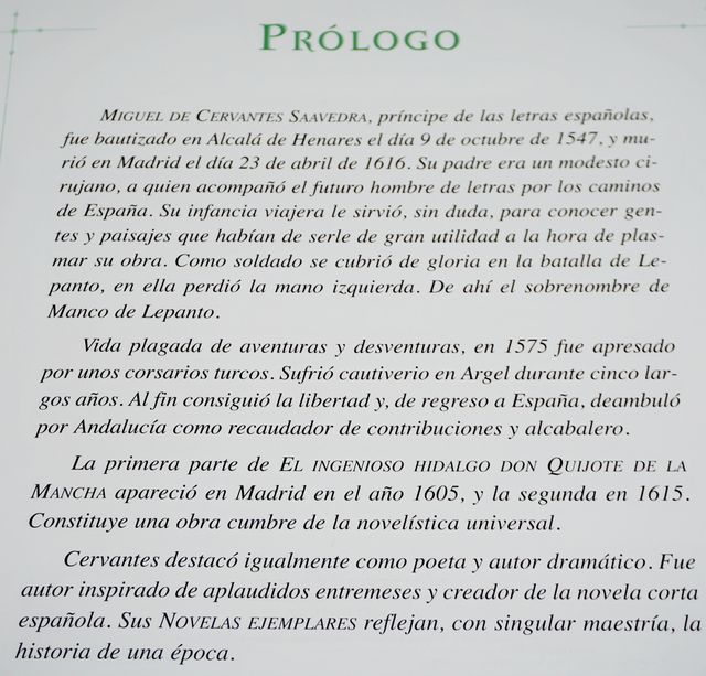 Don Quijote de la Mancha de Miguel de Cervantes