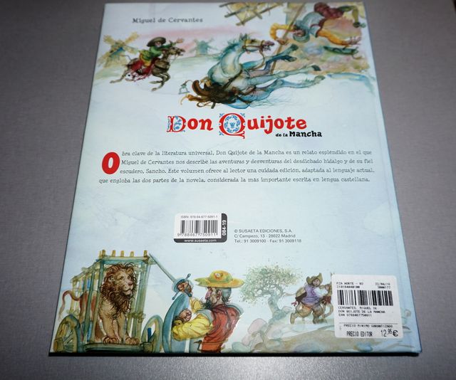 Don Quijote de la Mancha de Miguel de Cervantes