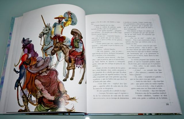 Don Quijote de la Mancha de Miguel de Cervantes