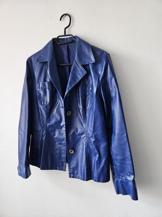 Giubbotto vintage blu