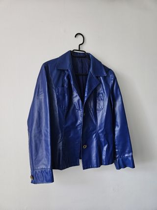 Giubbotto vintage blu