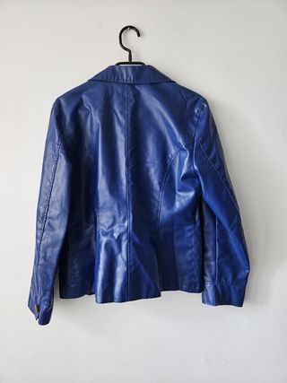 Giubbotto vintage blu
