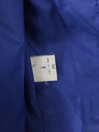 Giubbotto vintage blu