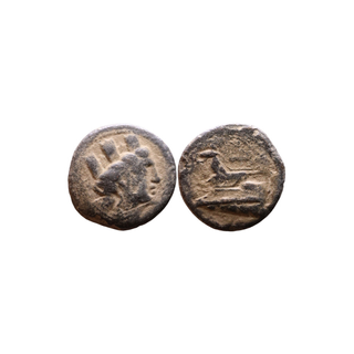4 monedas griegas y fenicias antiguas raras