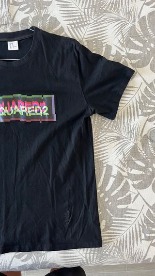 Camiseta Dsquared2 negra