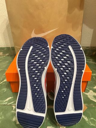 Zapatillas Nike Downshifter 12 Gris/Rojo 42,5