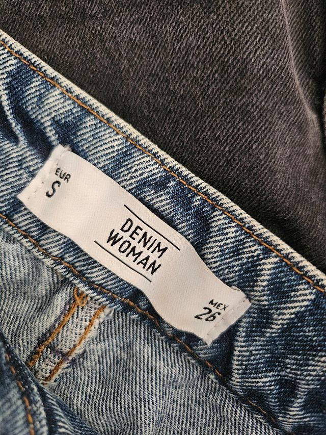 2 Faldas Vaqueras - Negro y Azul