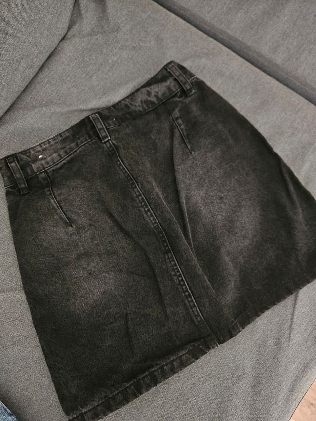 2 Faldas Vaqueras - Negro y Azul