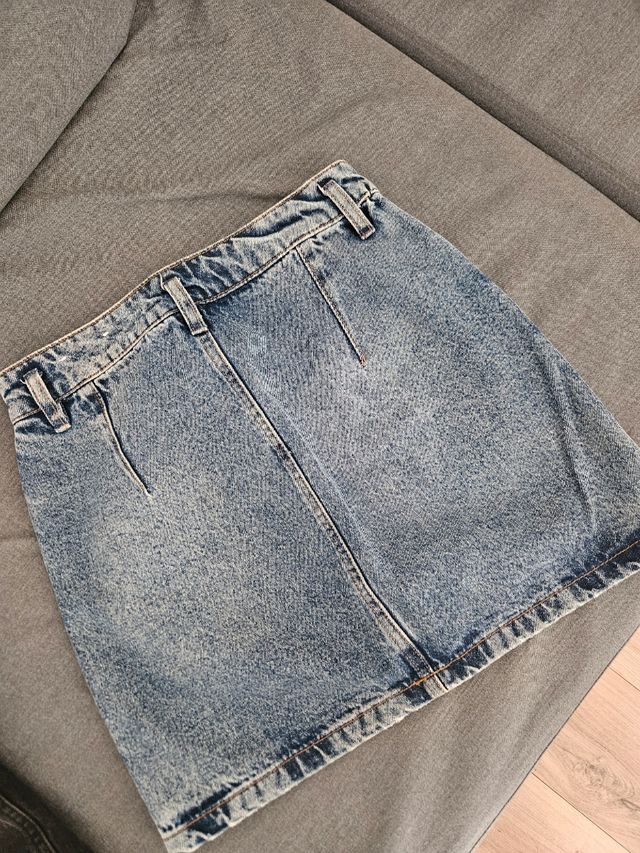 2 Faldas Vaqueras - Negro y Azul