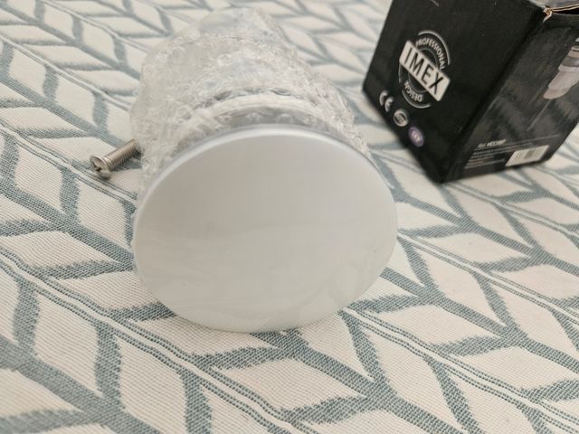 Válvula Click-Clack IMEX blanca mate