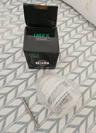 Válvula Click-Clack IMEX blanca mate