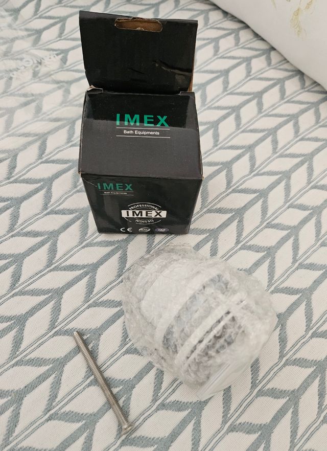 Válvula Click-Clack IMEX blanca mate