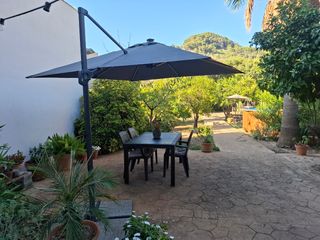 Sombrilla jardín - Parasol gris
