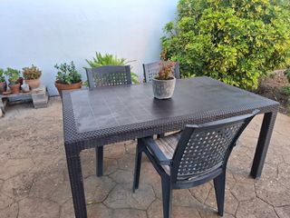Sombrilla jardín - Parasol gris