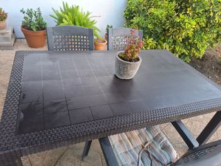 Sombrilla jardín - Parasol gris