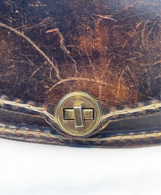 Bolso bandolera cuero marrón