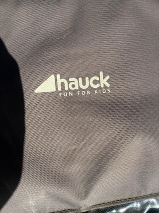 Remolque bici Hauck Duo: ¡Como nuevo!