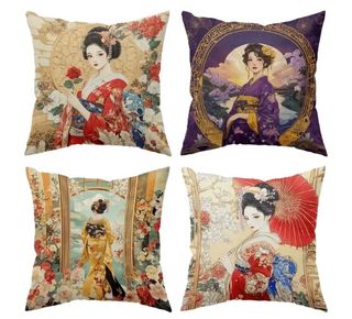 Top 4 Federe Copricuscini Giapponesi stile Geisha