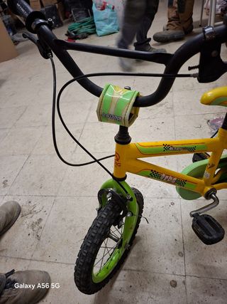 Bicicleta niño Berg 16" usada