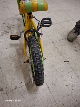 Bicicleta niño Berg 16" usada