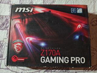Scheda madre MSI Z170A Gaming Pro, I7 6700, 16gb