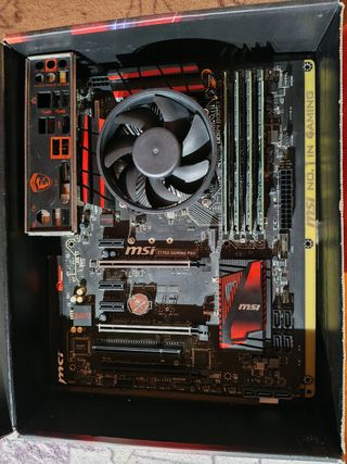 Scheda madre MSI Z170A Gaming Pro, I7 6700, 16gb