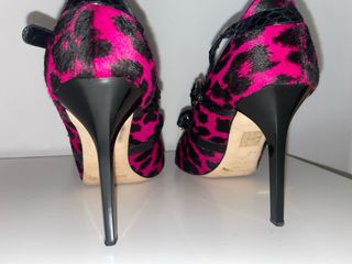Jimmy Choo Tacones Pelo Pony Animal Print