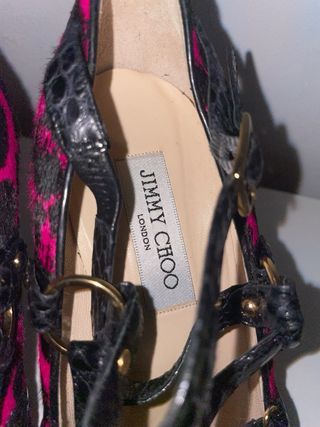 Jimmy Choo Tacones Pelo Pony Animal Print