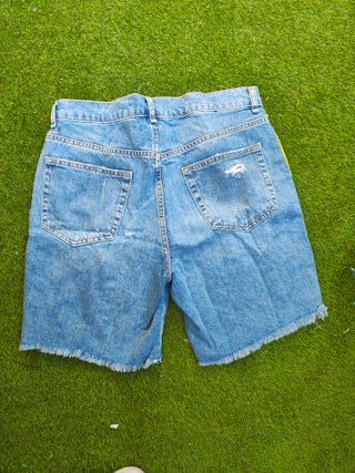 USADO-Shorts vaqueros ZARA MAN talla M-1455