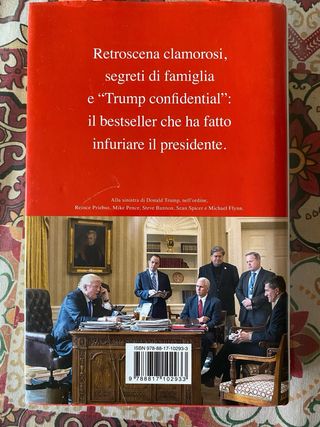 Libro - Fuoco e furia (Wolff)