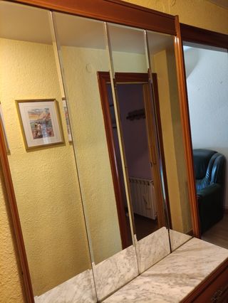 Espejo entrada y armario