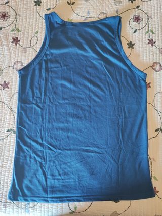 Camiseta tirantes Azul talla M, marca Estrellas