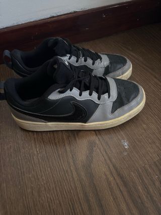 Zapatillas NIKE niño - grises y negras