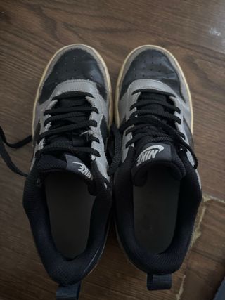 Zapatillas NIKE niño - grises y negras