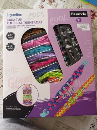 Pulseras trenzadas: Kit DIY