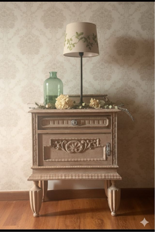 Mesitas noche madera de roble, ptrecio dos unids