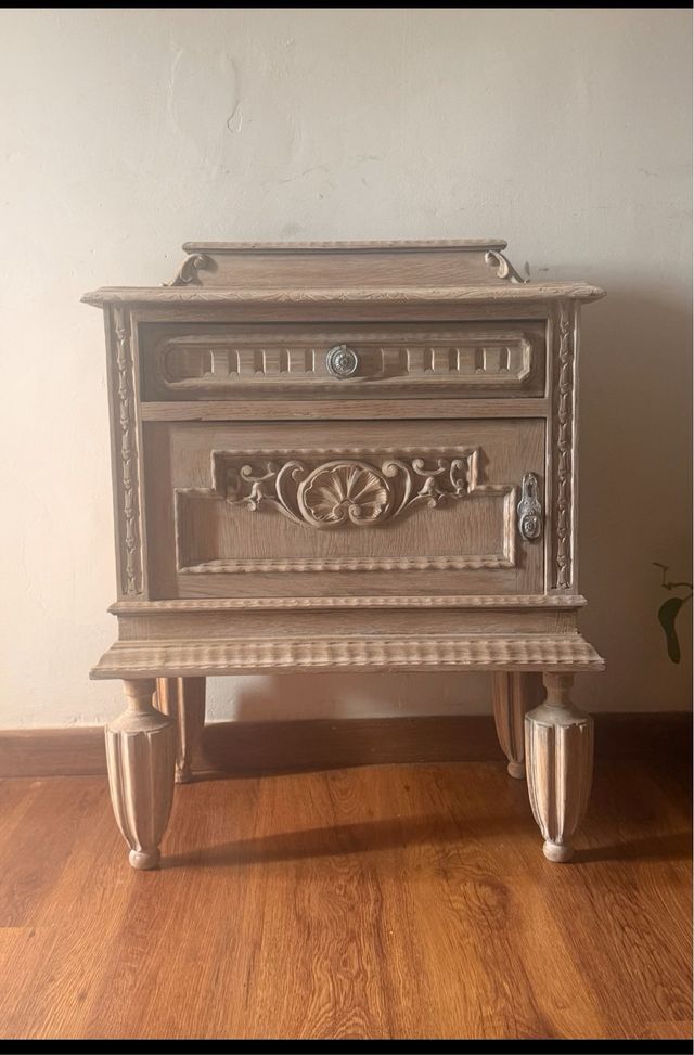 Mesitas noche madera de roble, ptrecio dos unids