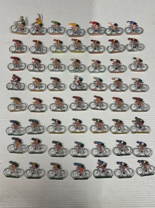 Coleccion 56 Figuras Ciclistas Sotorres