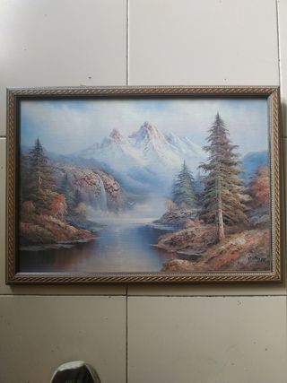 Cuadro Paisaje Montañoso 50x40cm