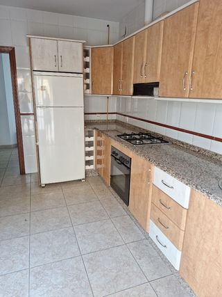 Muebles cocina 2 tonos - marrón, blanco