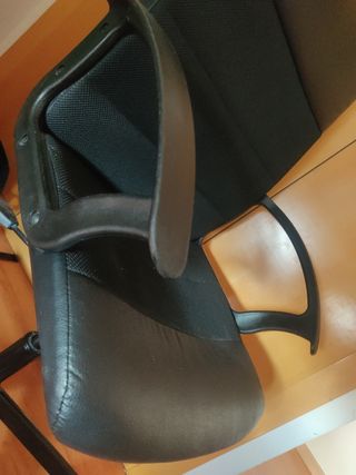 Silla oficina IKEA negra