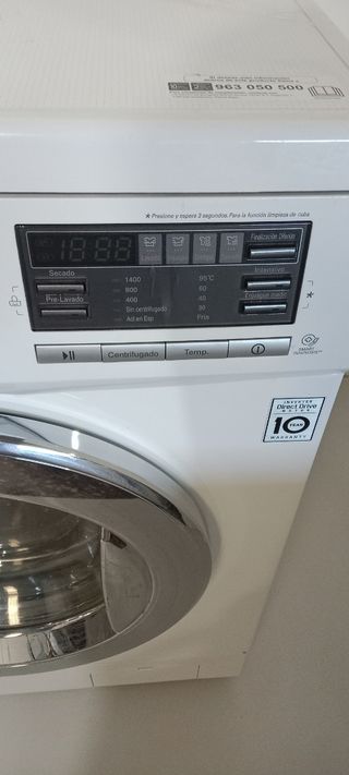 Lavadora LG Direct Drive 8kg