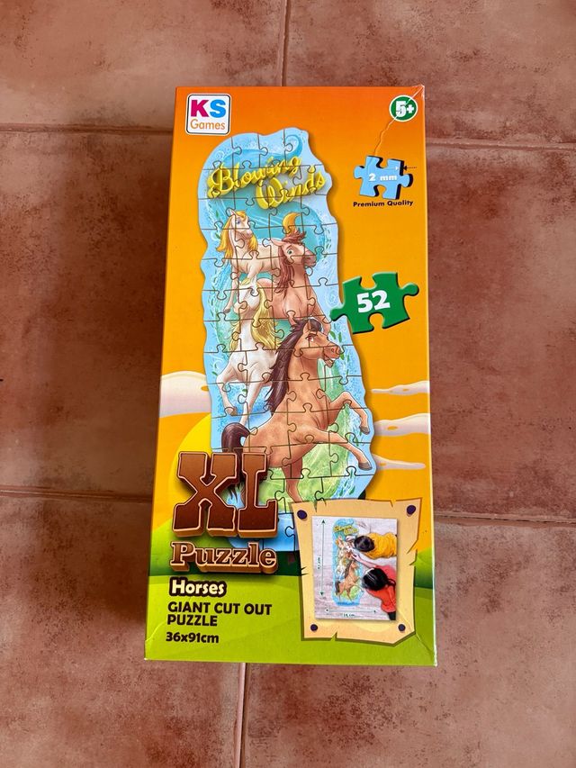 Puzle Caballos XL 52 piezas