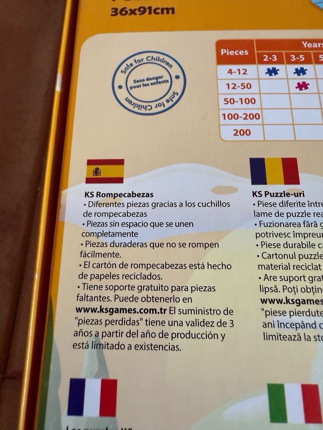 Puzle Caballos XL 52 piezas