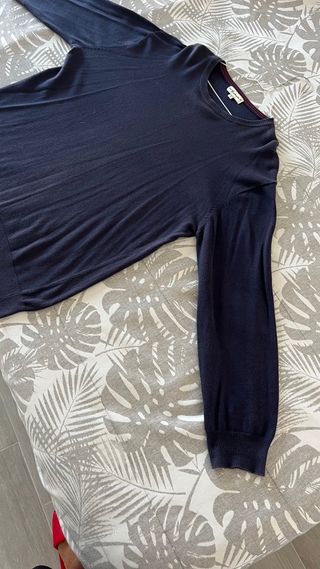 Jersey Lacoste azul marino - Talla L