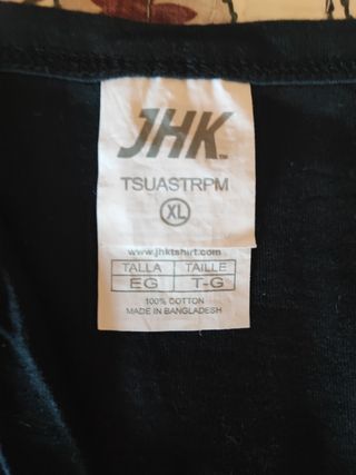 Camisetas de tirantes negras marca JHK