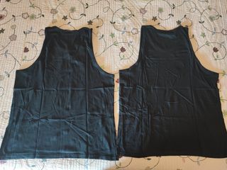 Camisetas de tirantes negras marca JHK