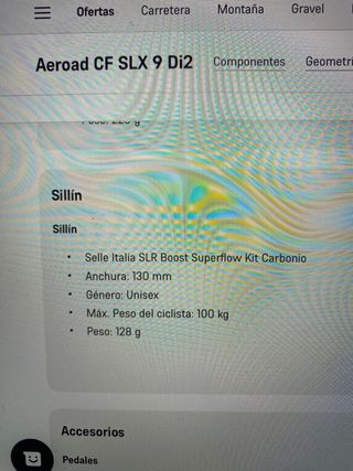 Sillín Selle Italia SLR Boost Superflow Kit Carbon