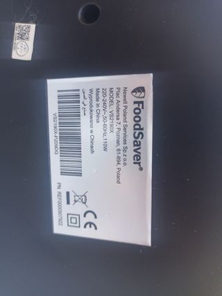 Envasadora al vacío FoodSaver